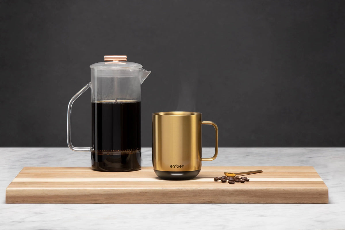 10 oz Copper Temperature Control Smart Mug Y738