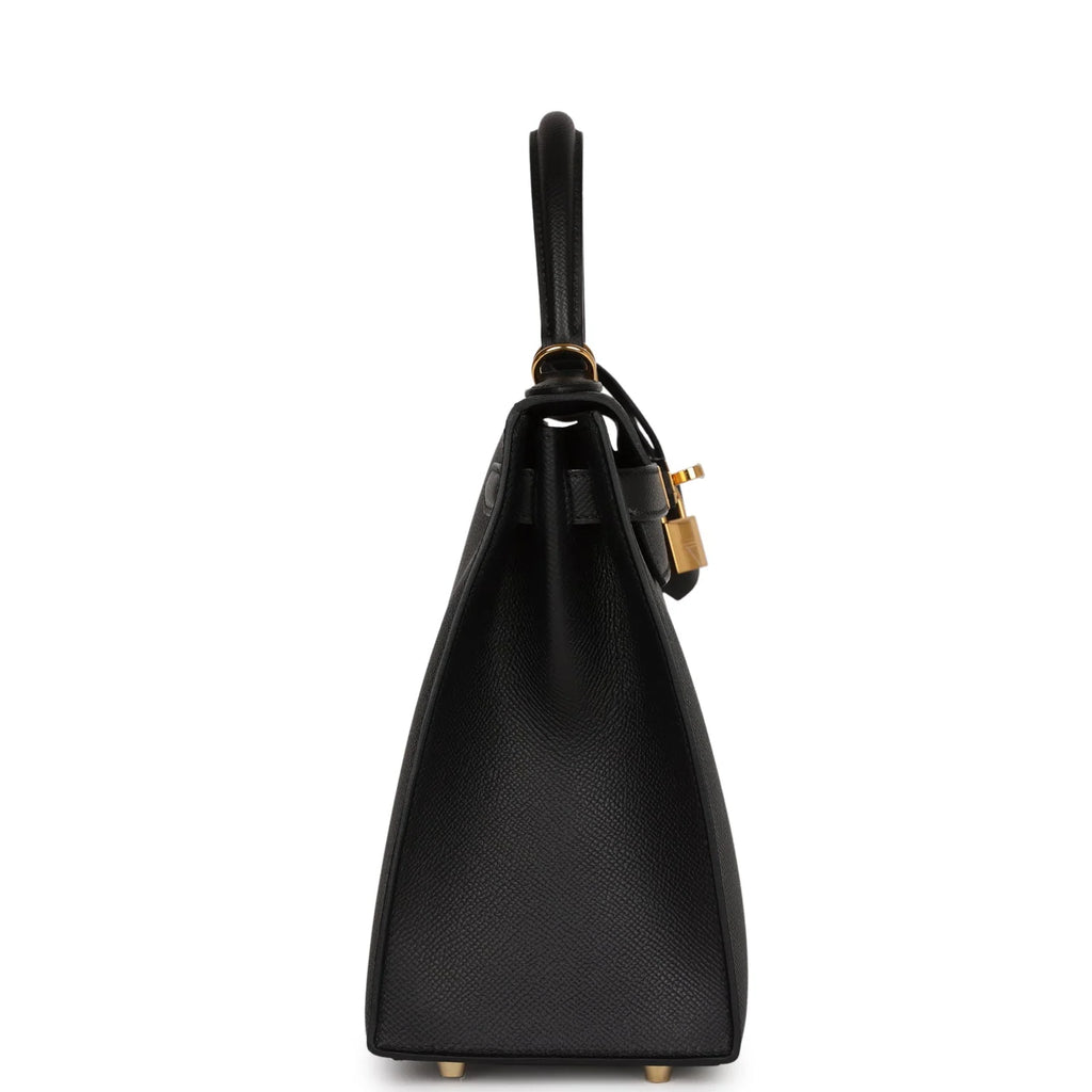 Black Epsom Leather Bag A394353