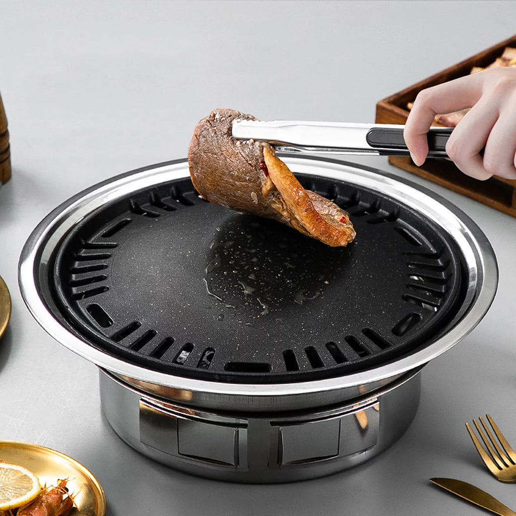 Portable Non-stick Stainless Steel Charcoal Grill C362933