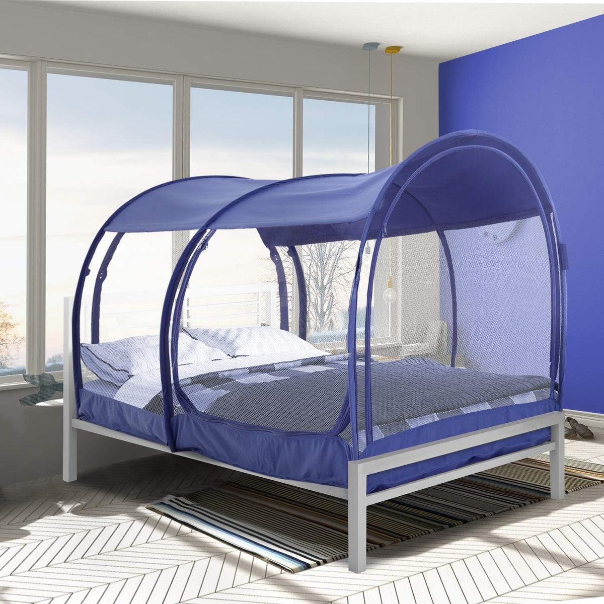 Twin Size Pop Up Bed Tent Y8014