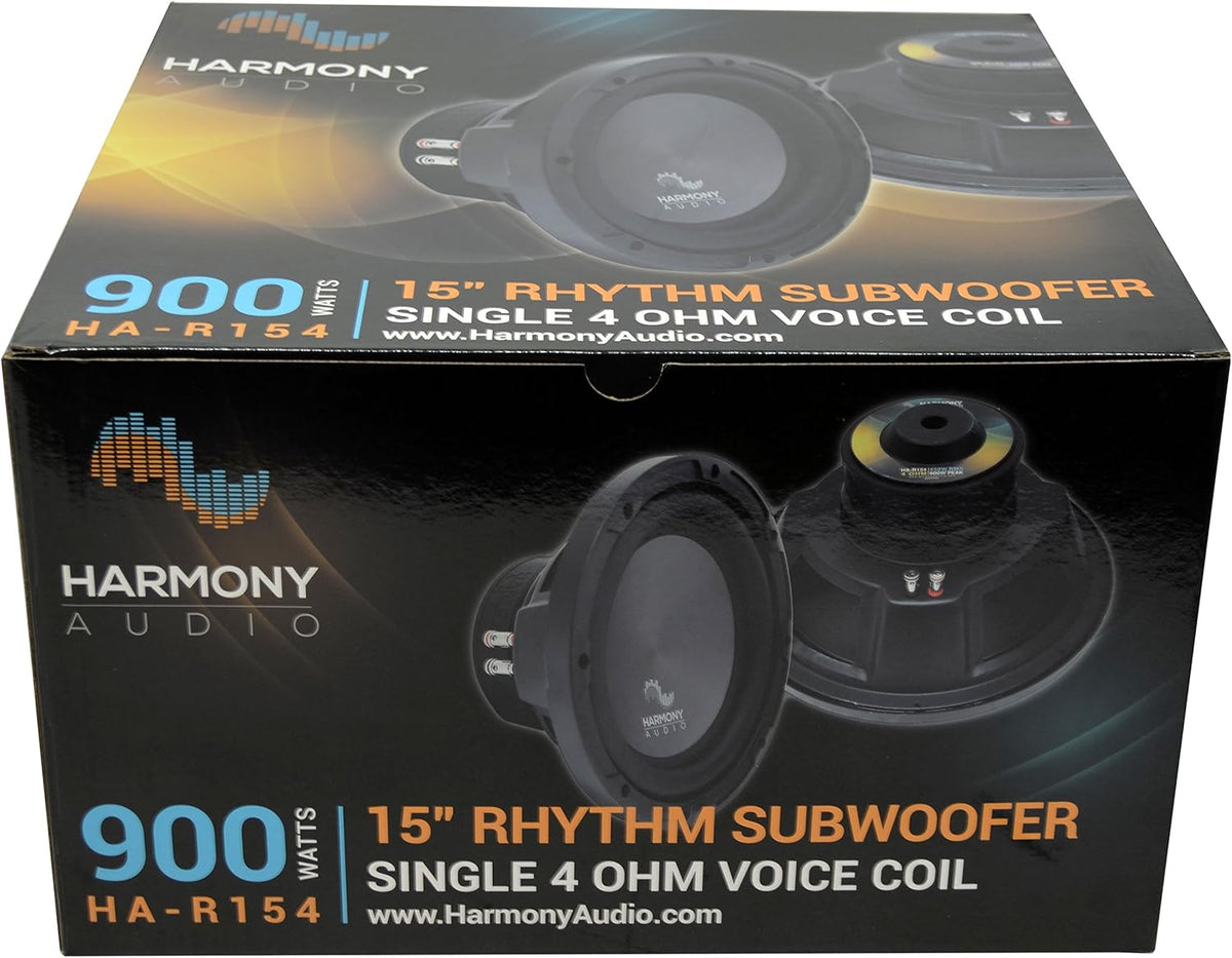 15 Sub 900W Single 4 Ohm Subwoofer S739