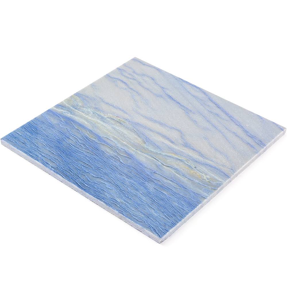 Blue 12x12 Polished Marble Mosaic Tile A16555
