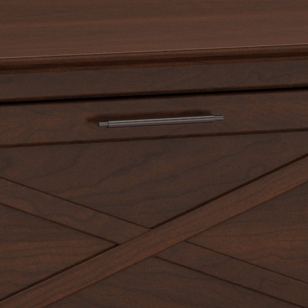 48-Inch Writing Desk with Lateral File Cabinet G38444