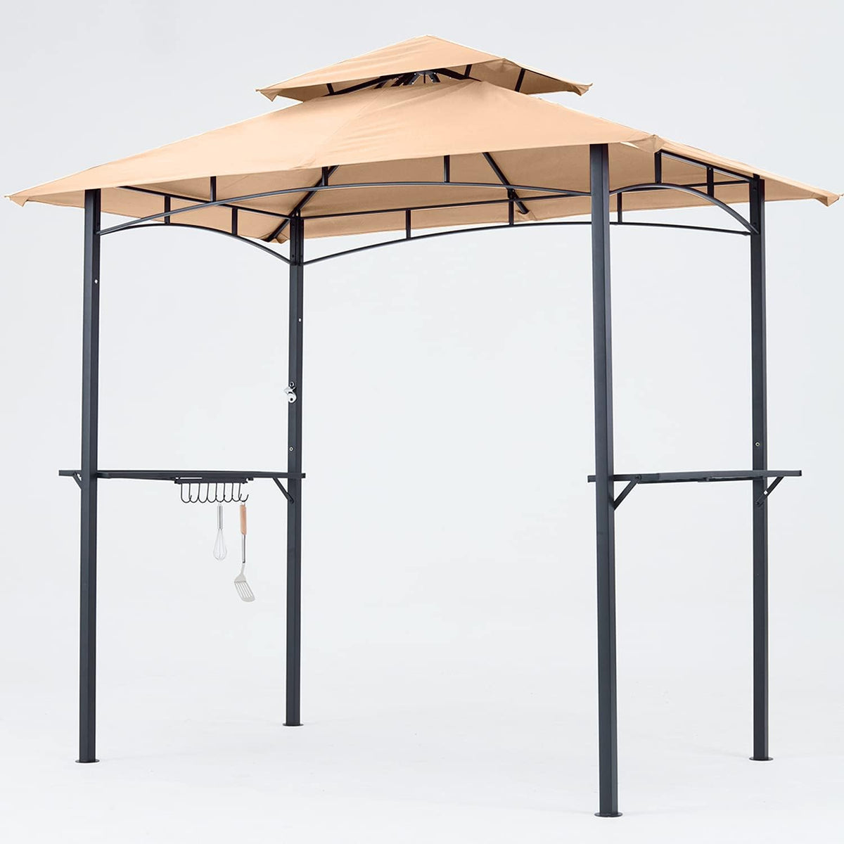 8'x 5' Grill Gazebo with LED Light J52926