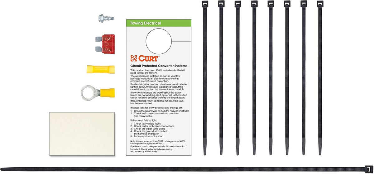 Class 3 Trailer Hitch Bundle with Wiring H5979