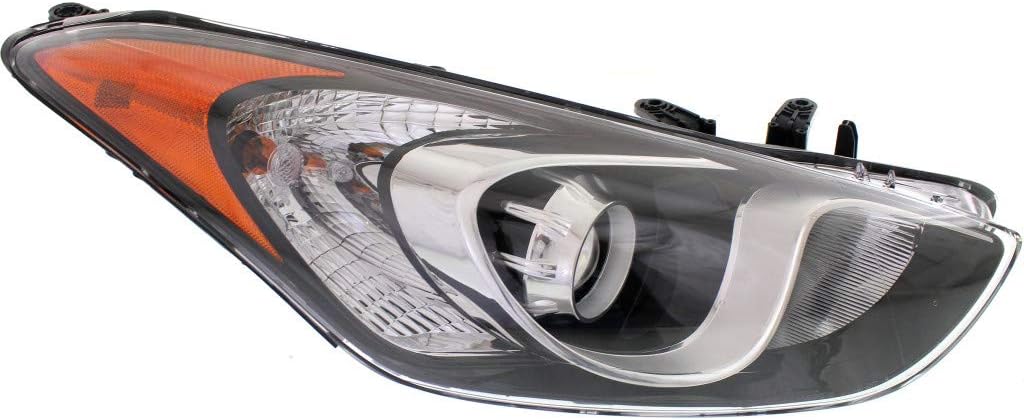 Headlight Assembly Passenger Side with Bulbs K1342