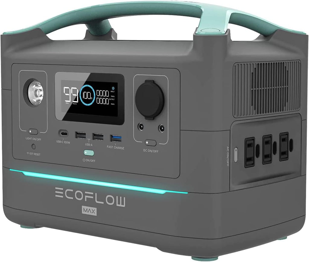 Portable Power Station 576Wh 600W AC Outlets N21042