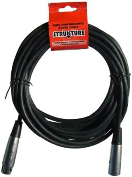 Black Condenser Microphone with Headphones & XLR Cable B918