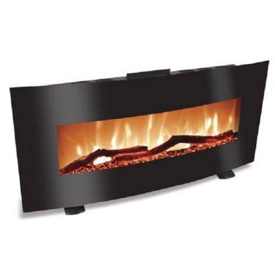 48 in. Curved Wall Mount Electric Fireplace B159010