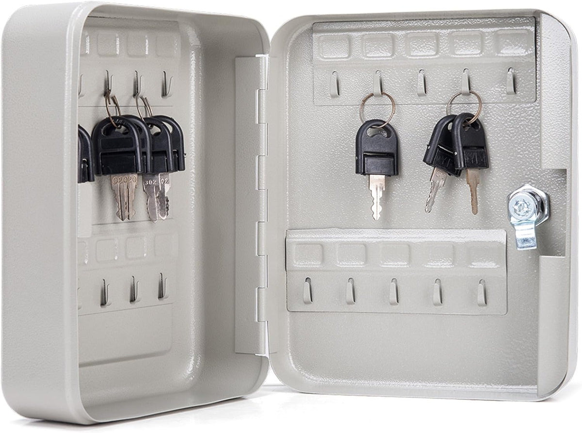 Carbon Steel Key Cabinet Storage Box Organizer with Mechanical Lock F269