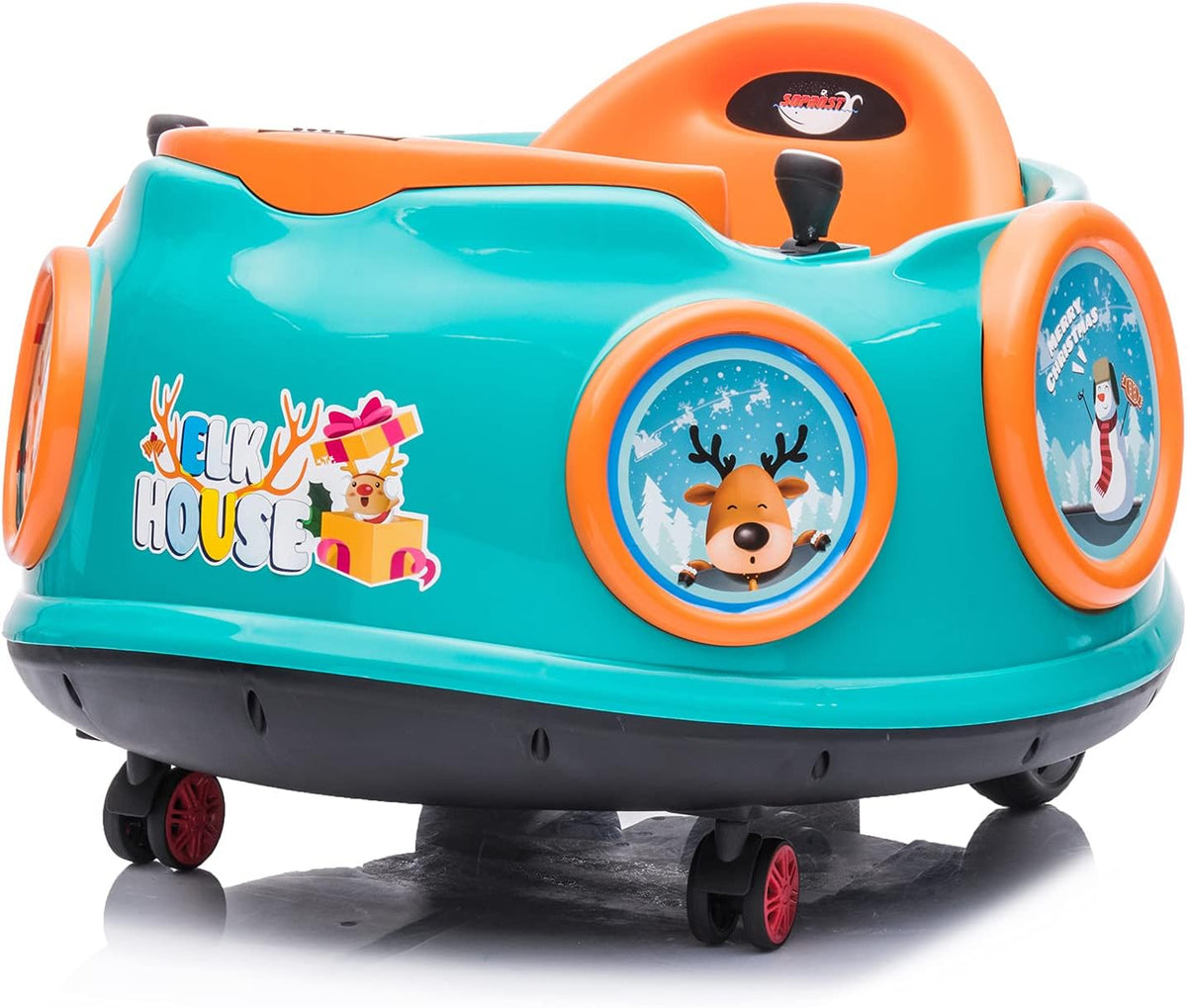 6V Kids Electric Ride On Bumper Car with Remote Control J213