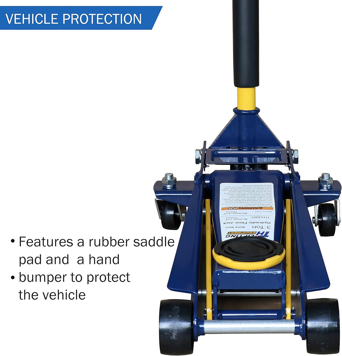 Heavy-duty 3 Ton Low Profile Floor Jack E6821