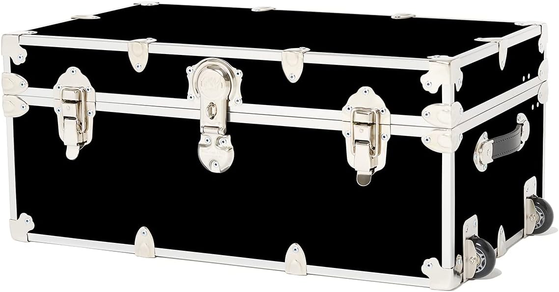 Large Storage Trunk with Mounted Wheels 32x18x14 N204
