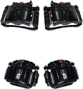 Black Semi-Loaded Calipers and Hardware Brake Kit X9255