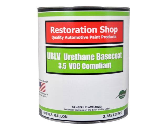 Green 1 Gallon Low VOC Urethane Basecoat Auto Paint W11344