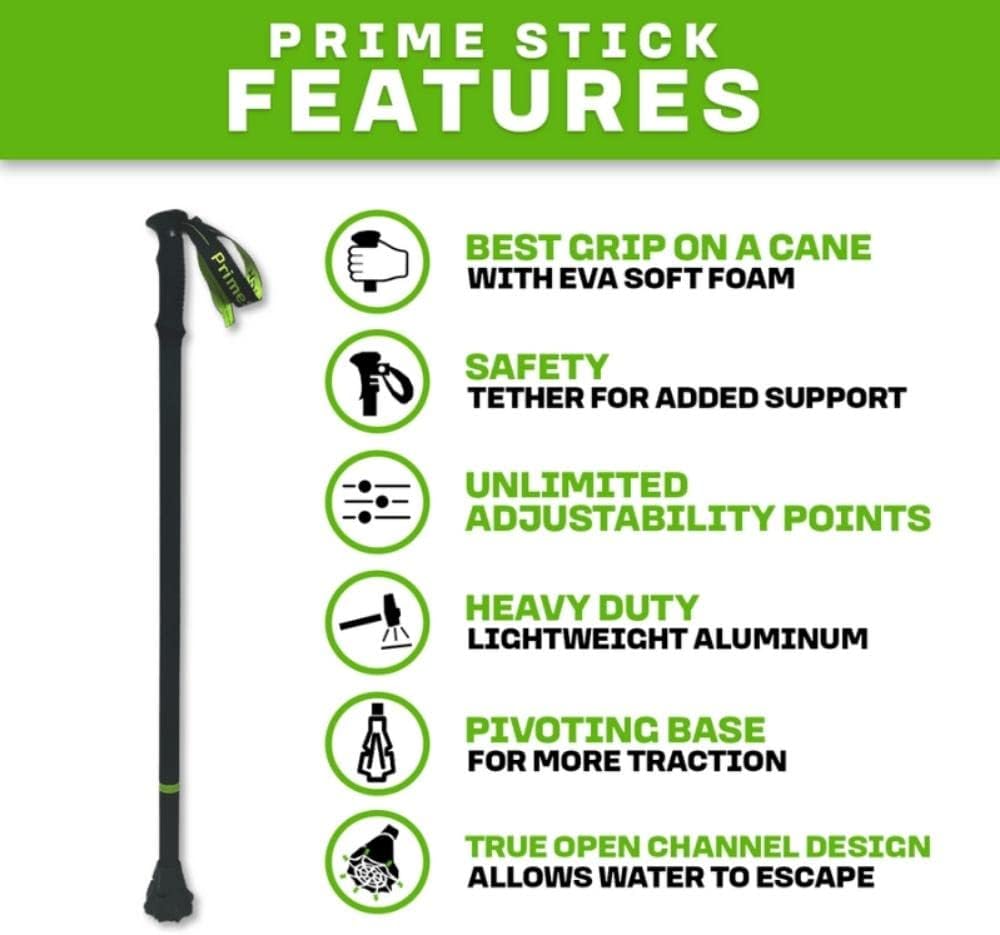 Lightweight Adjustable Walking Cane B41366