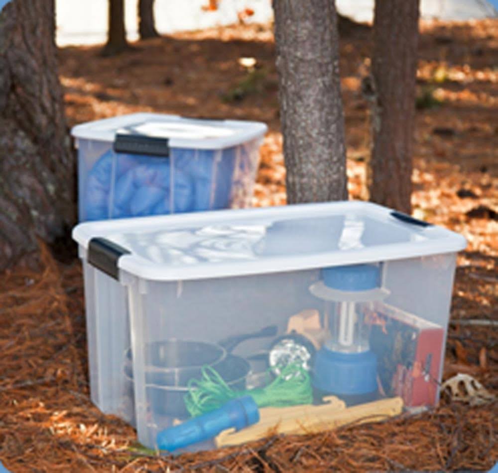 70 Quart Storage Box with Lid (20 Pack) F57310