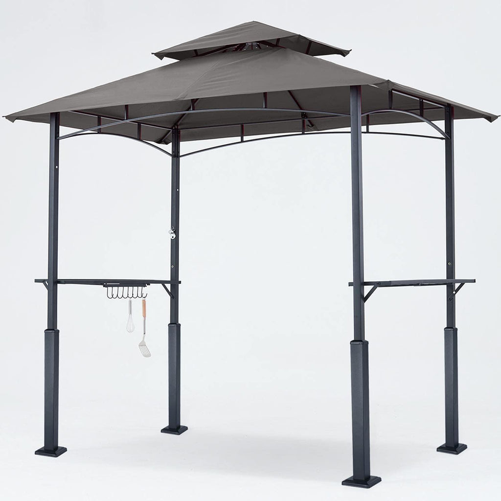 8'x 5' Grill Gazebo with LED Light J52926