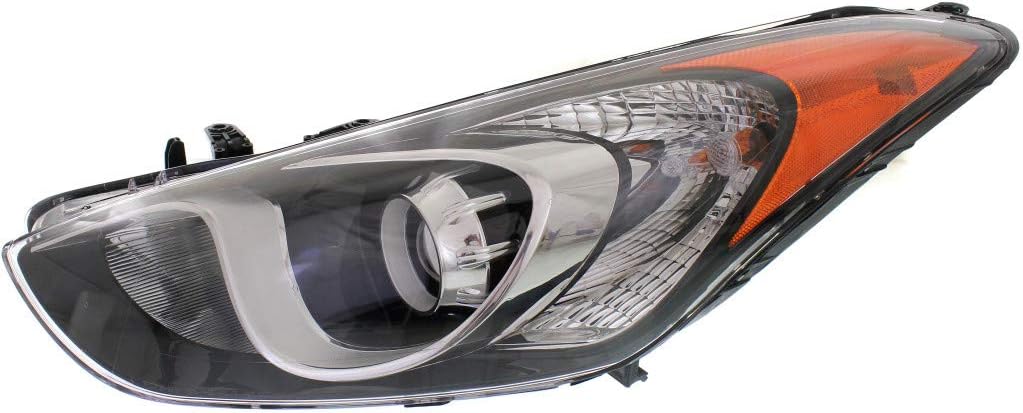 Headlight Assembly Passenger Side with Bulbs K1342