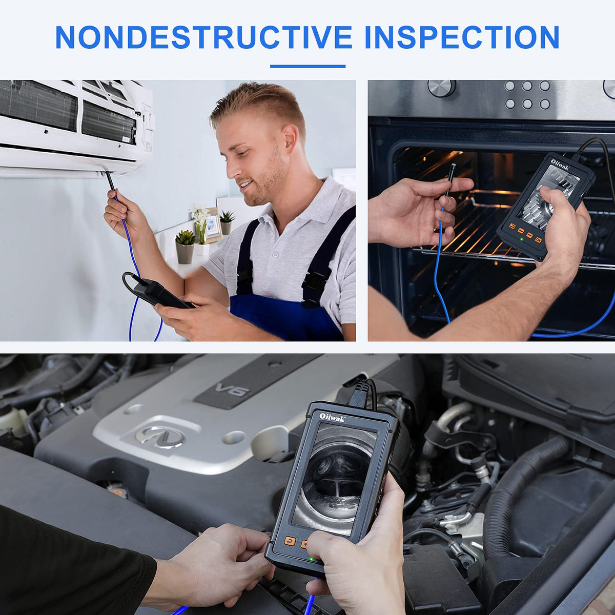 5.5mm Waterproof 1080P HD Borescope Inspection Camera N74039