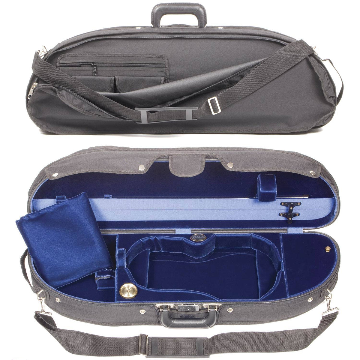 4/4 Violin Case with Blue Velvet Interior F81715