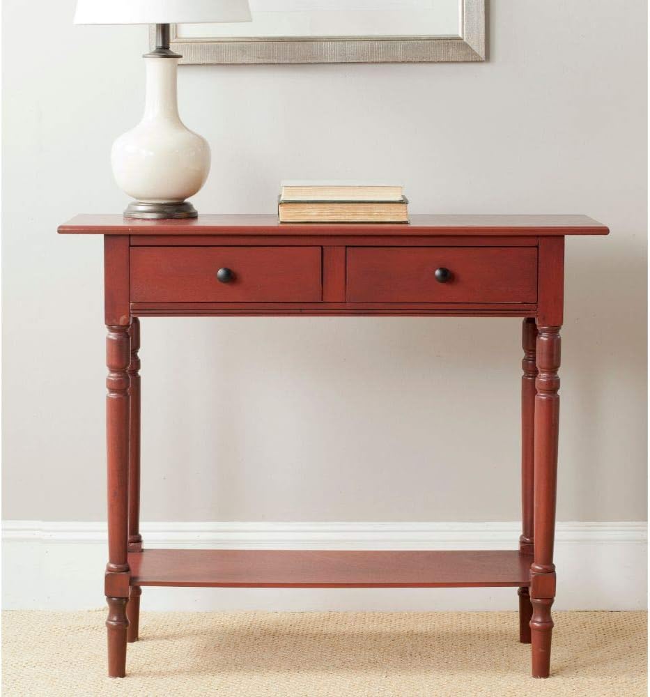 Dark Cherry Console Table B552