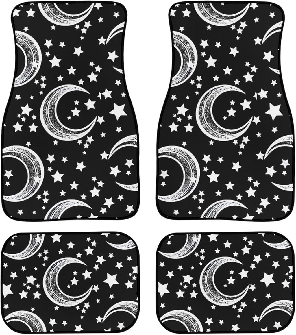 Automotive Front & Rear Floor Mats Set of 4 Piece Universal Fit P1575