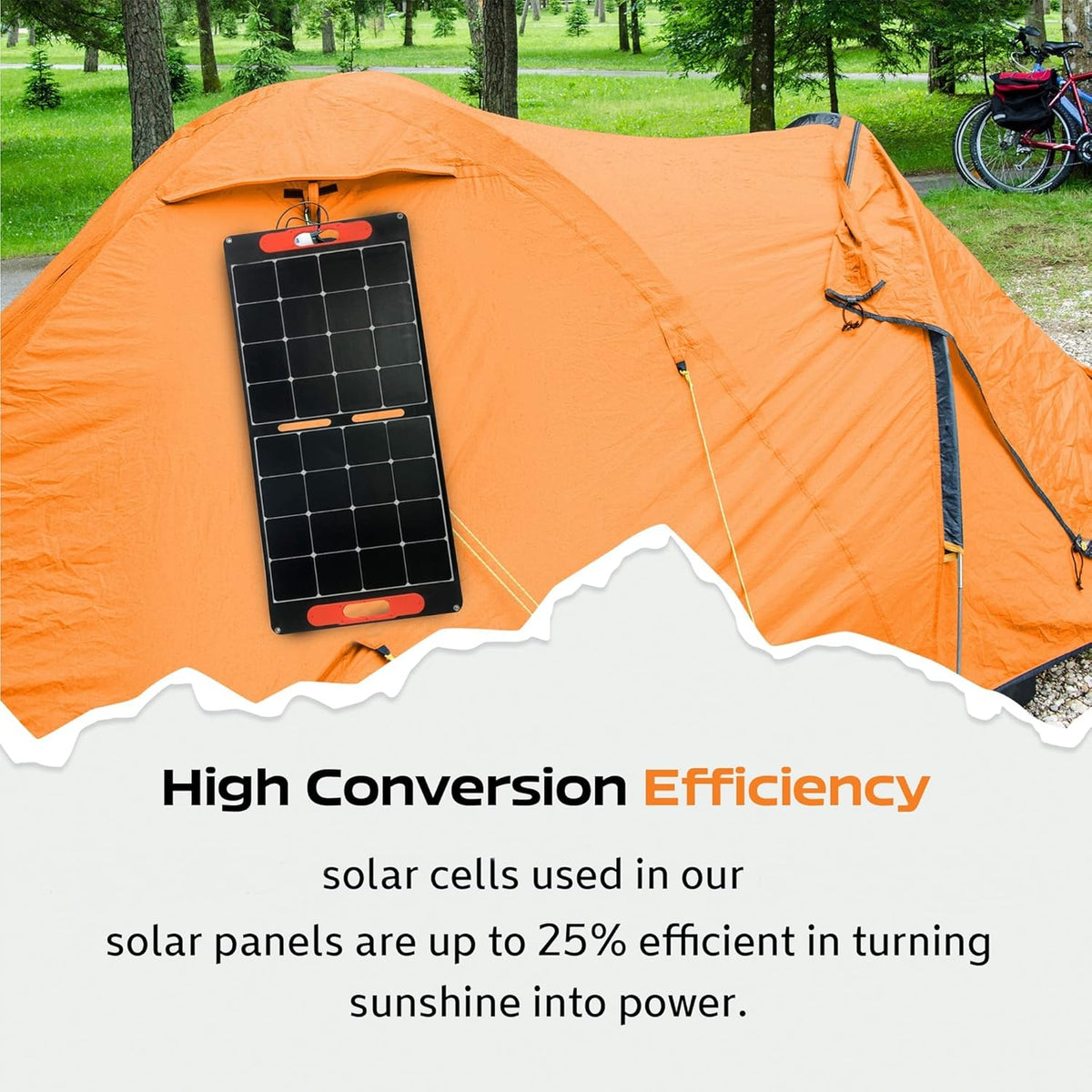 100 Watt 18 Volt Portable Foldable Solar Panel J169829