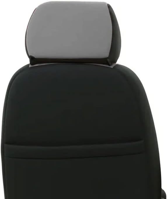 Custom Fit Dodge Ram 1500 2500 3500 Pickup Truck Neoprene Front Seat Covers Gray Black Q376135