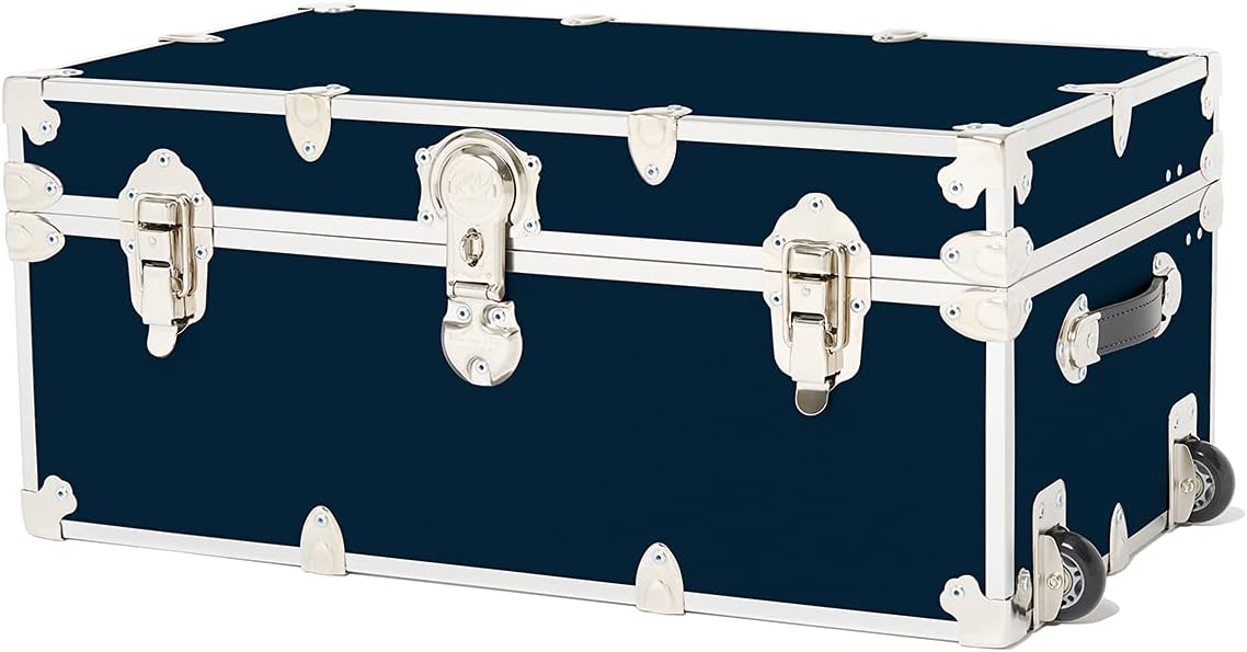 Large Storage Trunk with Mounted Wheels 32x18x14 N204