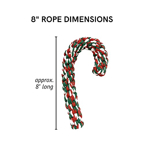 Candy Cane Rope Christmas Dog Toy Large H81659