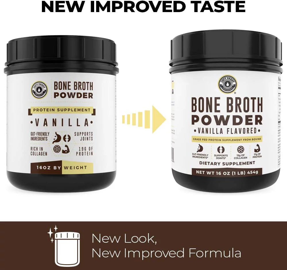 Grass Fed Collagen Protein Powder, Vanilla, 16 oz D581