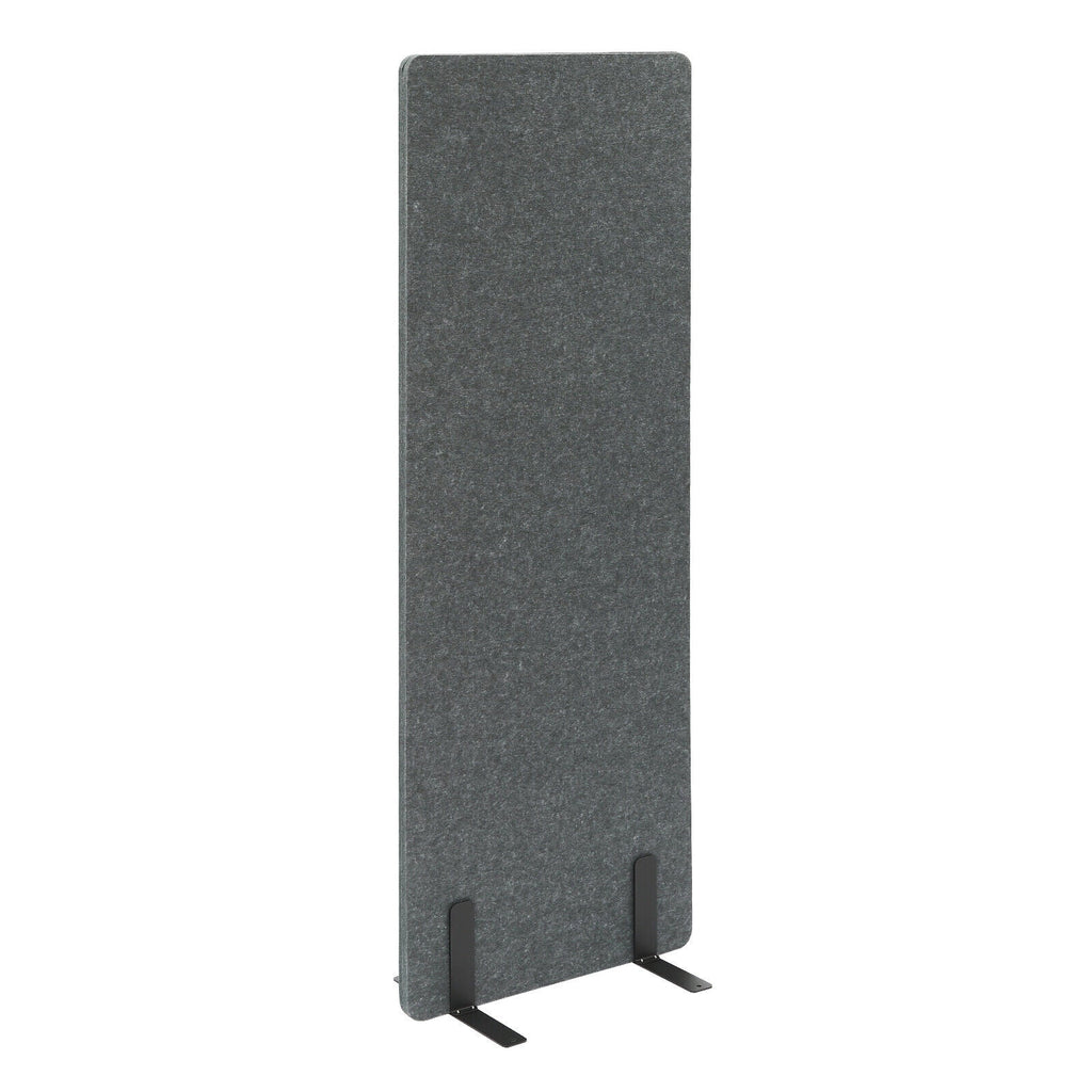 Freestanding Acoustic Room Divider Privacy Screen with Lockable Wheels H5276