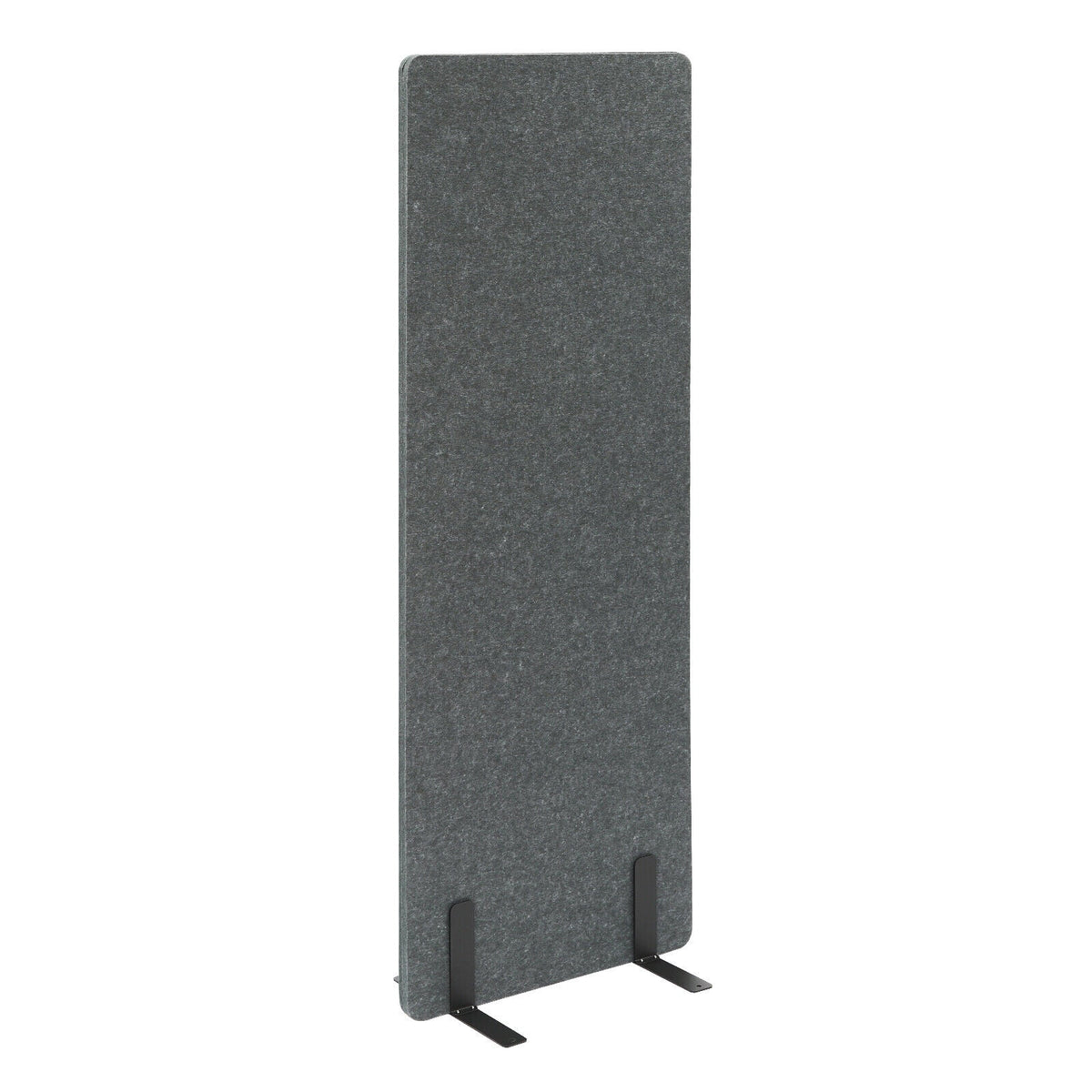 Freestanding Acoustic Room Divider Privacy Screen with Lockable Wheels H5276