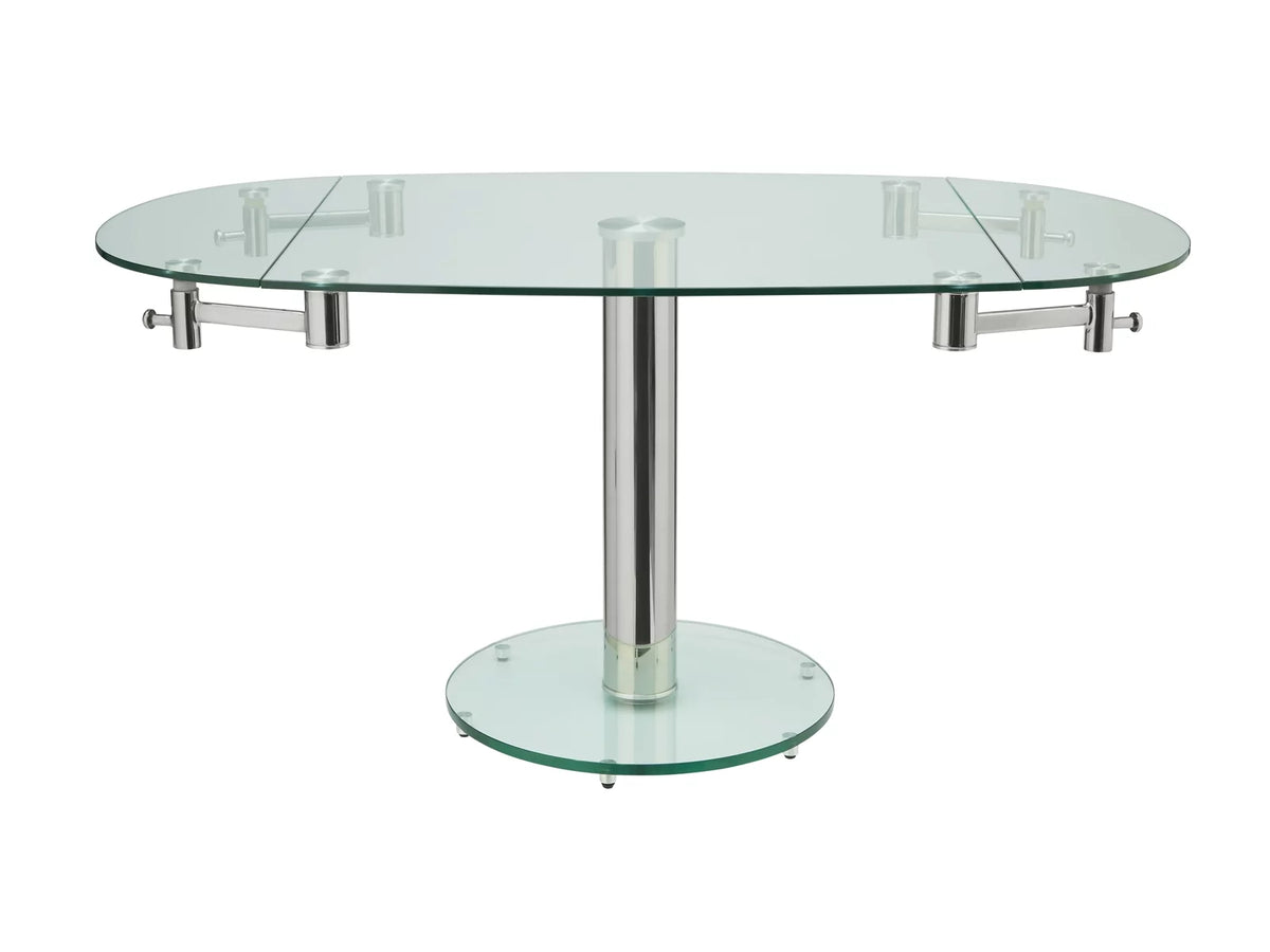 Extendable Stainless Steel Dining Table F5406
