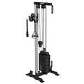 Wall Mount Cable Crossover Machine with 200LBS Weight Stack L516435