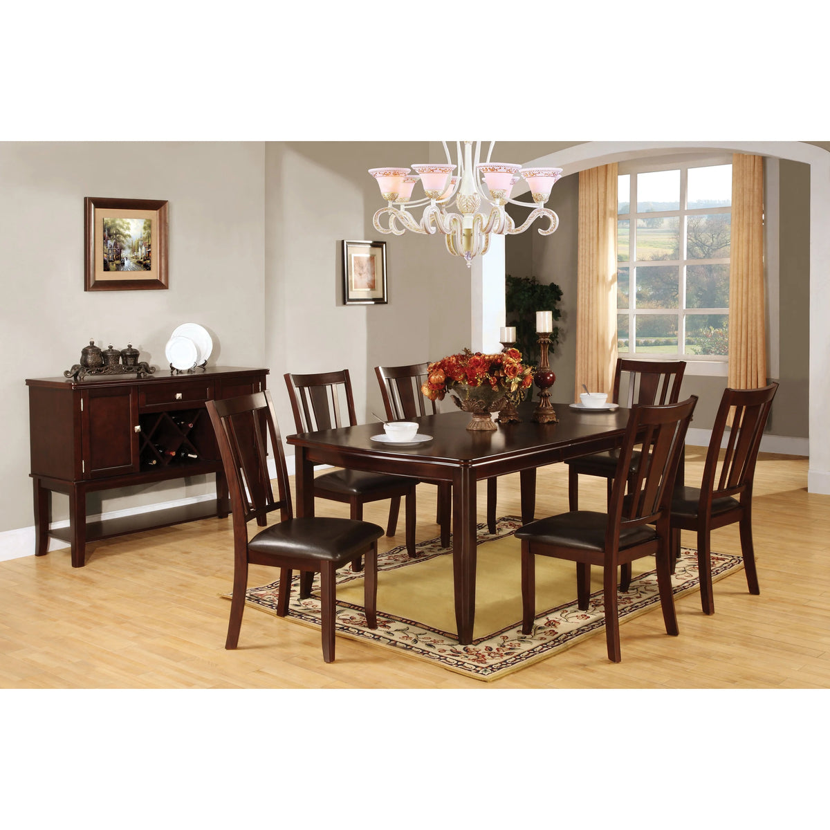Extendable Wood Dining Table A27760