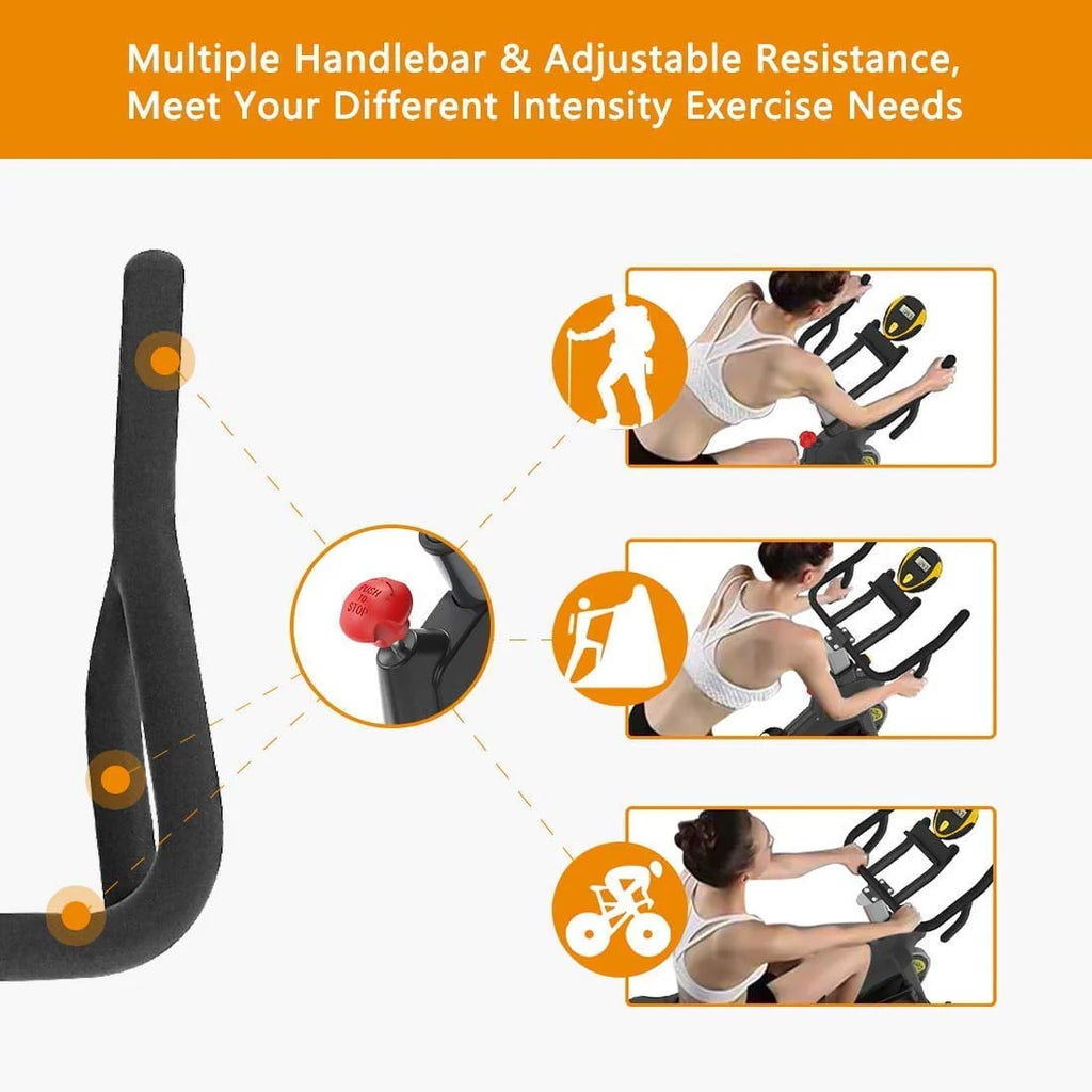 Magnetic Exercise Bike 350lbs with Tablet Holder B76425