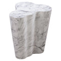 White Marble Side Table N654660