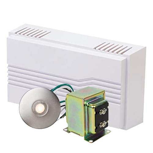 Hardwired Chime Kit with 16-Volt/30VA Transformer and Satin Nickel Button Z80071