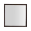 Espresso Square Framed Dresser Mirror Q7775