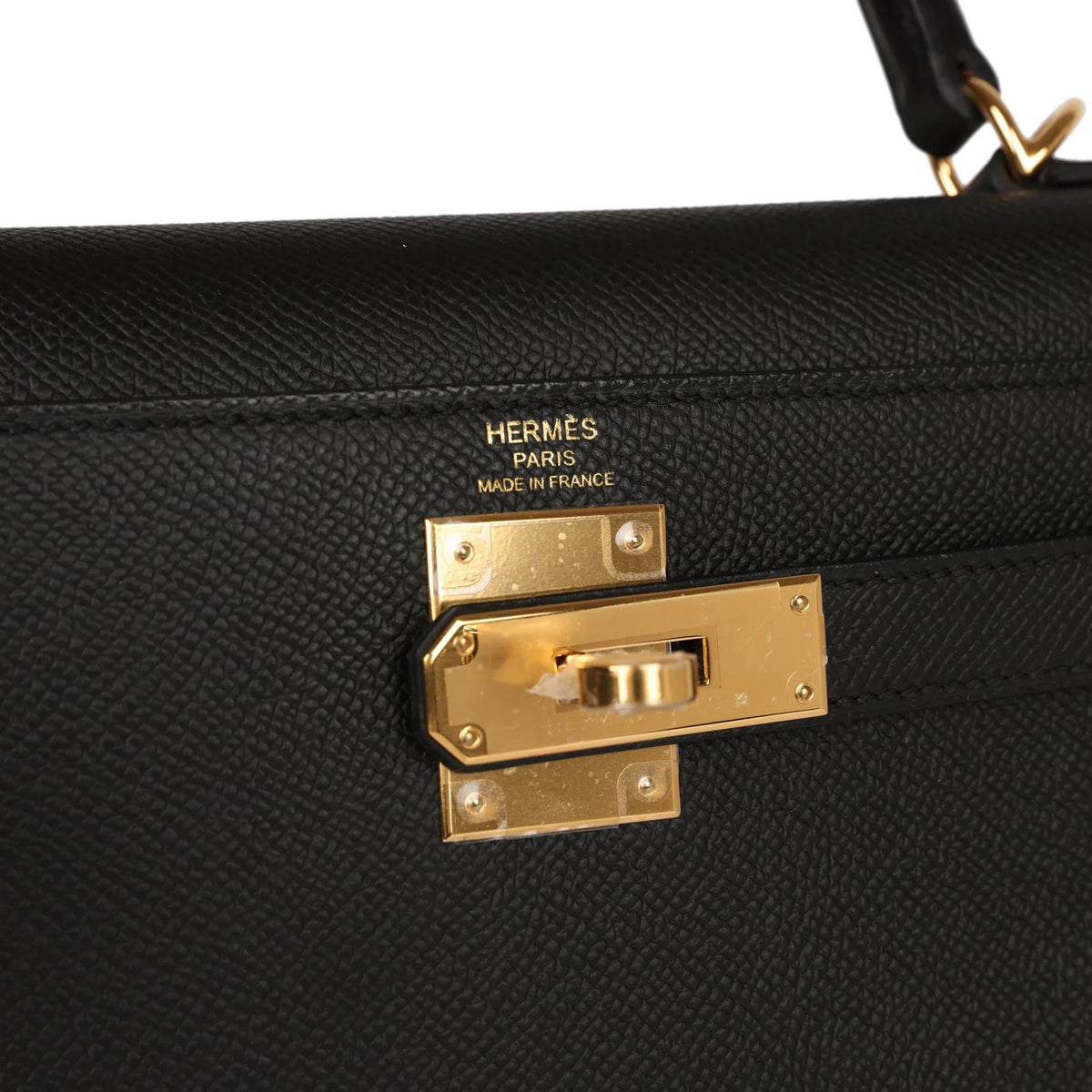Black Epsom Leather Bag A394353