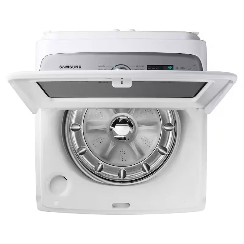 5.4 cu.ft. Smart Top Load Washer with Agitator in White X633
