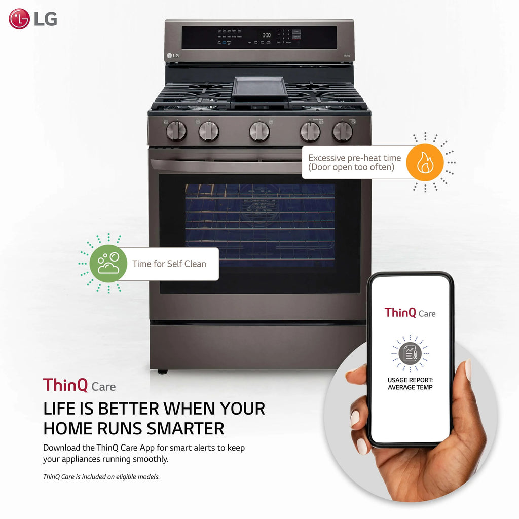 5.8 cu ft. Gas Range with Air Fry O7910