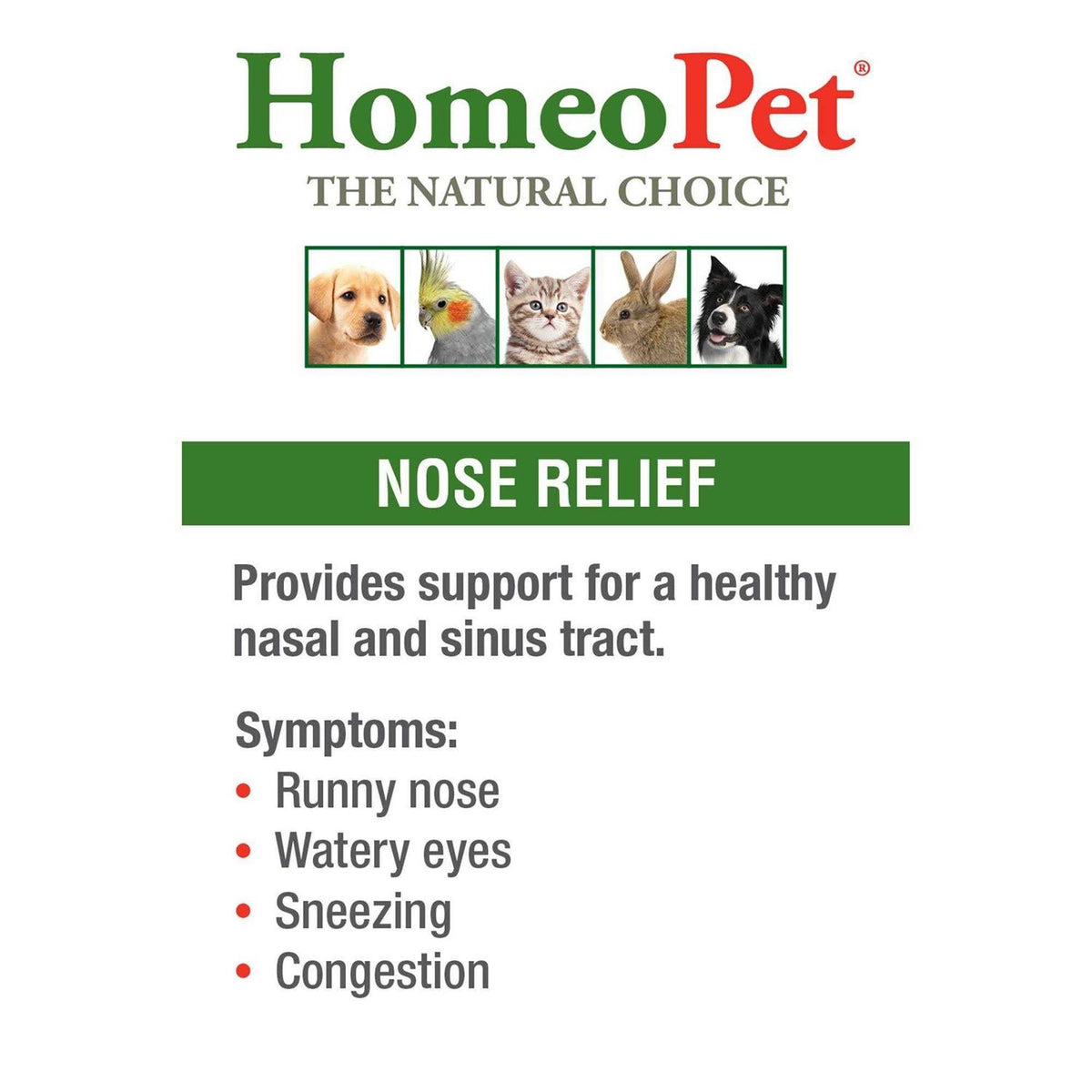 Pet Nose Relief R96978
