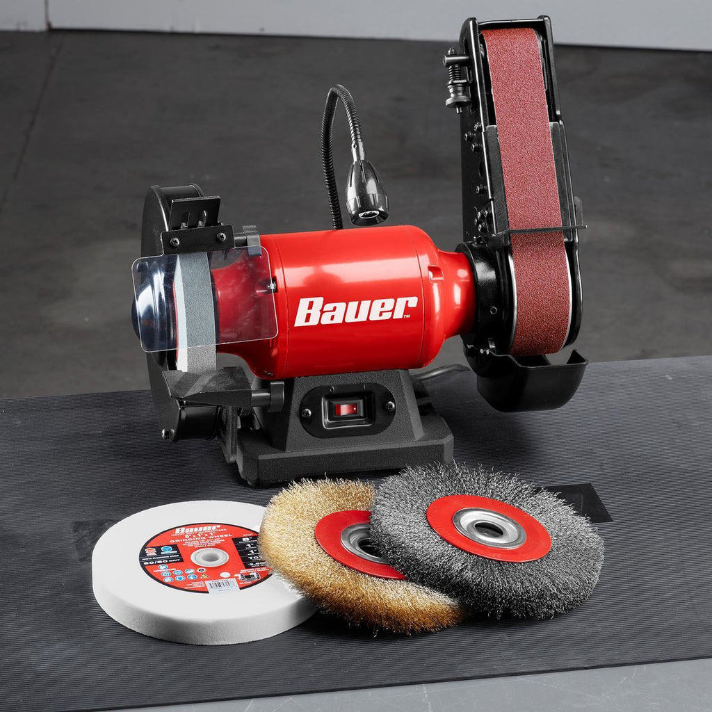 8 in. Bench Grinder with Belt Sander A6497