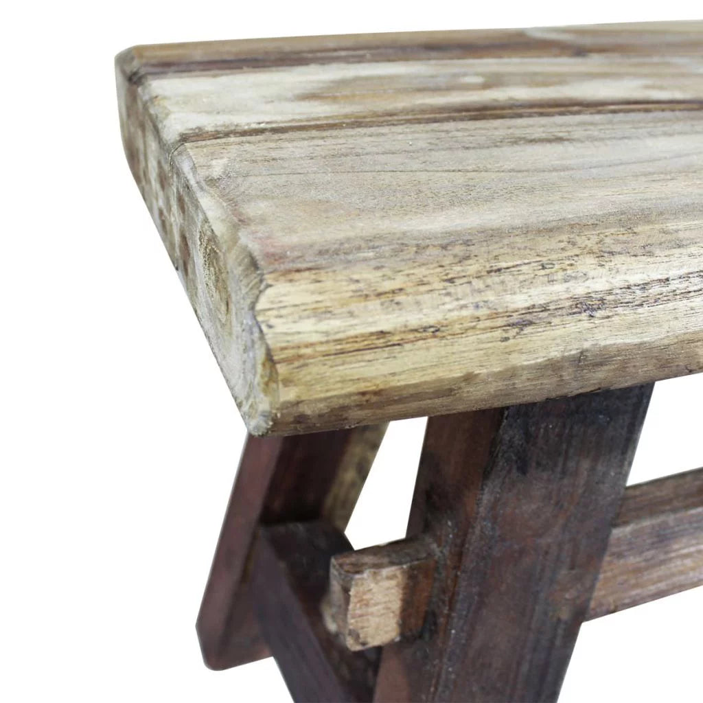 Solid Reclaimed Wood Bench P43956