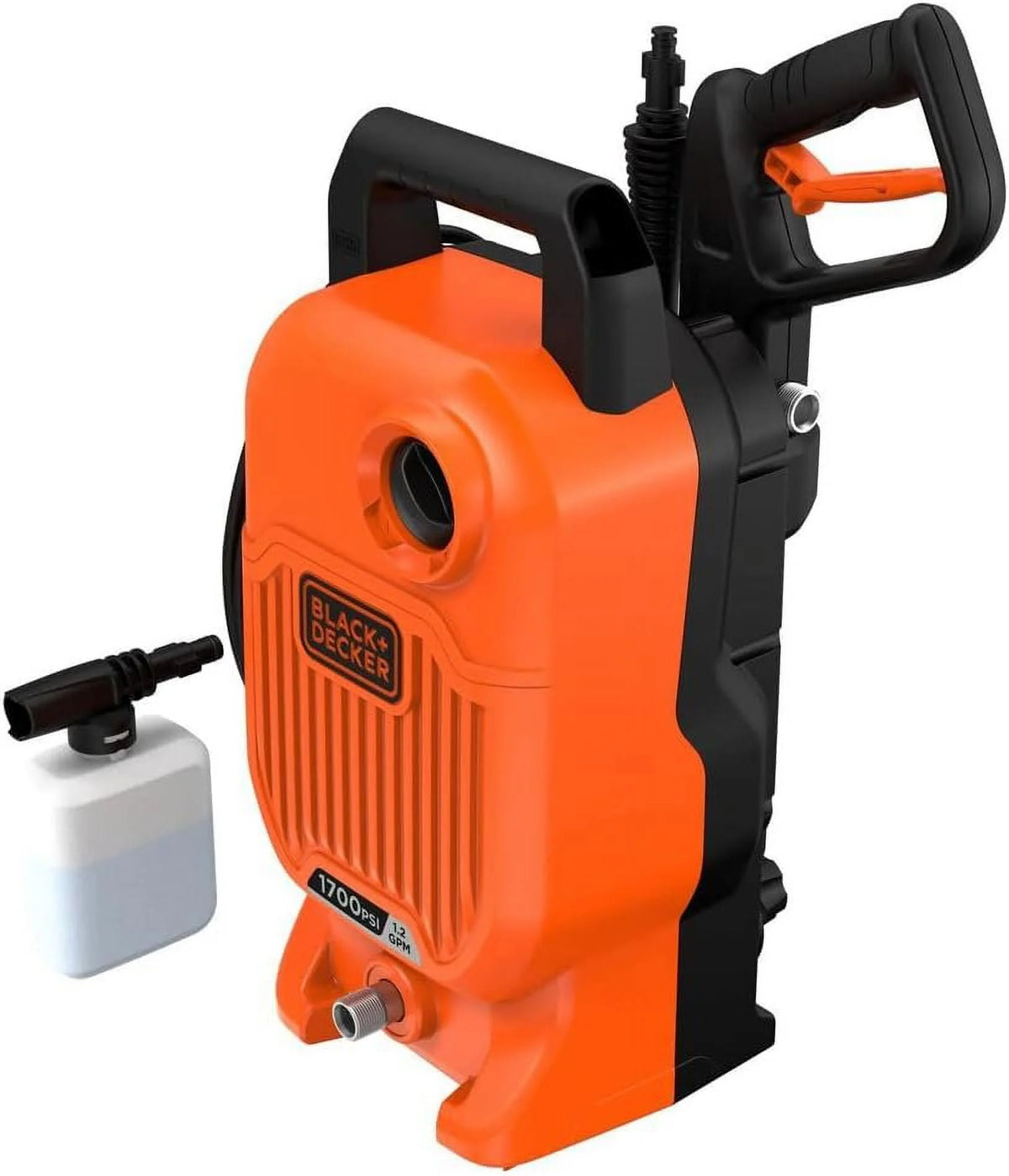 Electric Pressure Washer, Cold Water, 1700 PSI, 1.2 GPM R5183