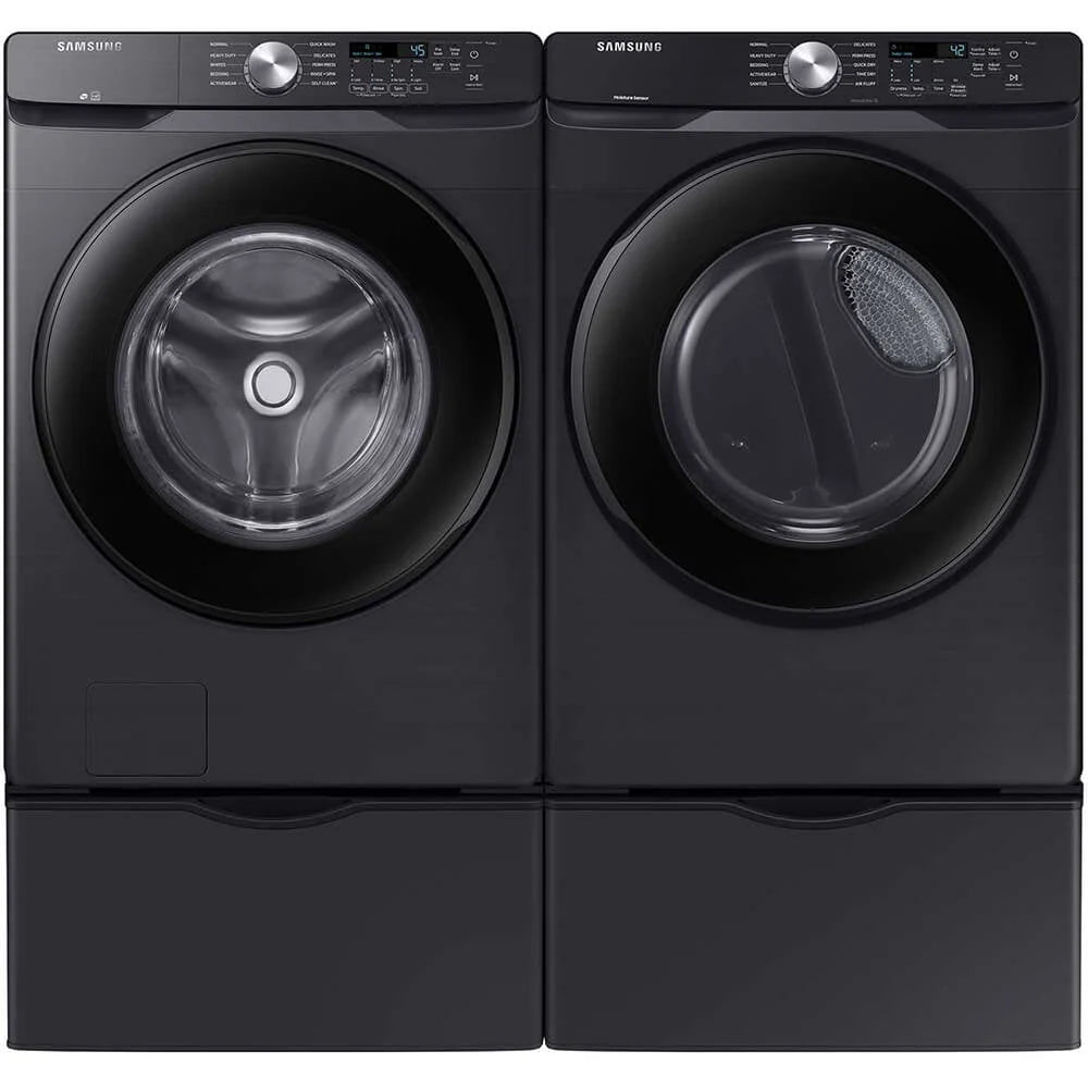 Black Stainless Steel Front Load Washer E96917
