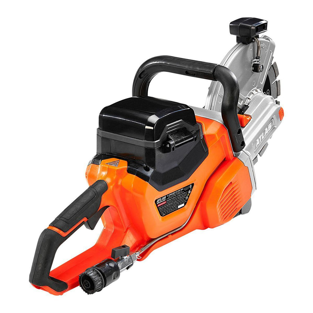 80V Brushless Cordless 9 in. Concrete Cut-Off Saw Kit with 4 Ah Battery and Charger V834